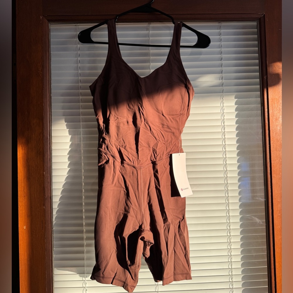 Lululemon align bodysuit 8 in Java size 8 NWT - image 3